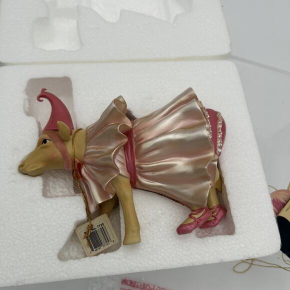 Cow Parade Ballerina Munchkin 7725 The Wizard of Oz Figurine RARE Box Tags SEE⭐️ - Picture 15 of 16